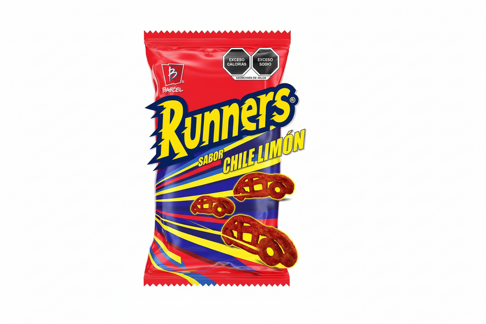 Barcel Runners sabor chile y limón 72 g