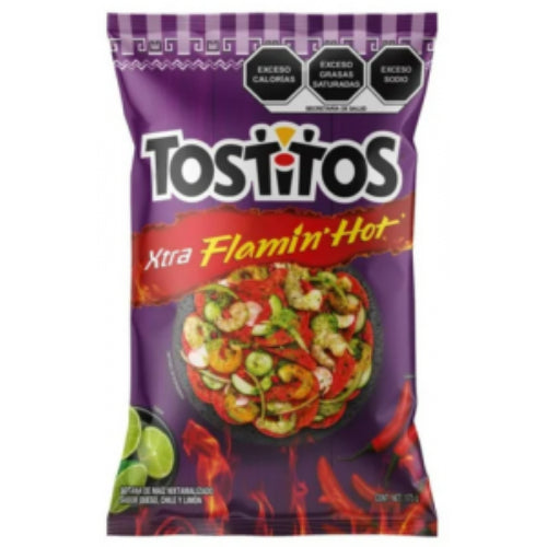 Tostitos Xtra Flamin Hot — 175 g | UPC 7501011130876