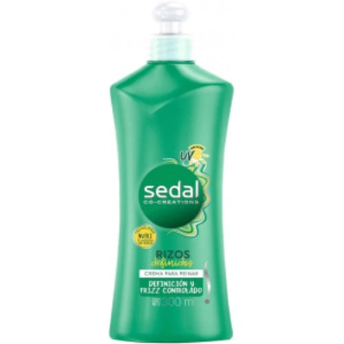 Sedal Crema para peinar Rizos Definidos — 300 mL | UPC 7501056340131