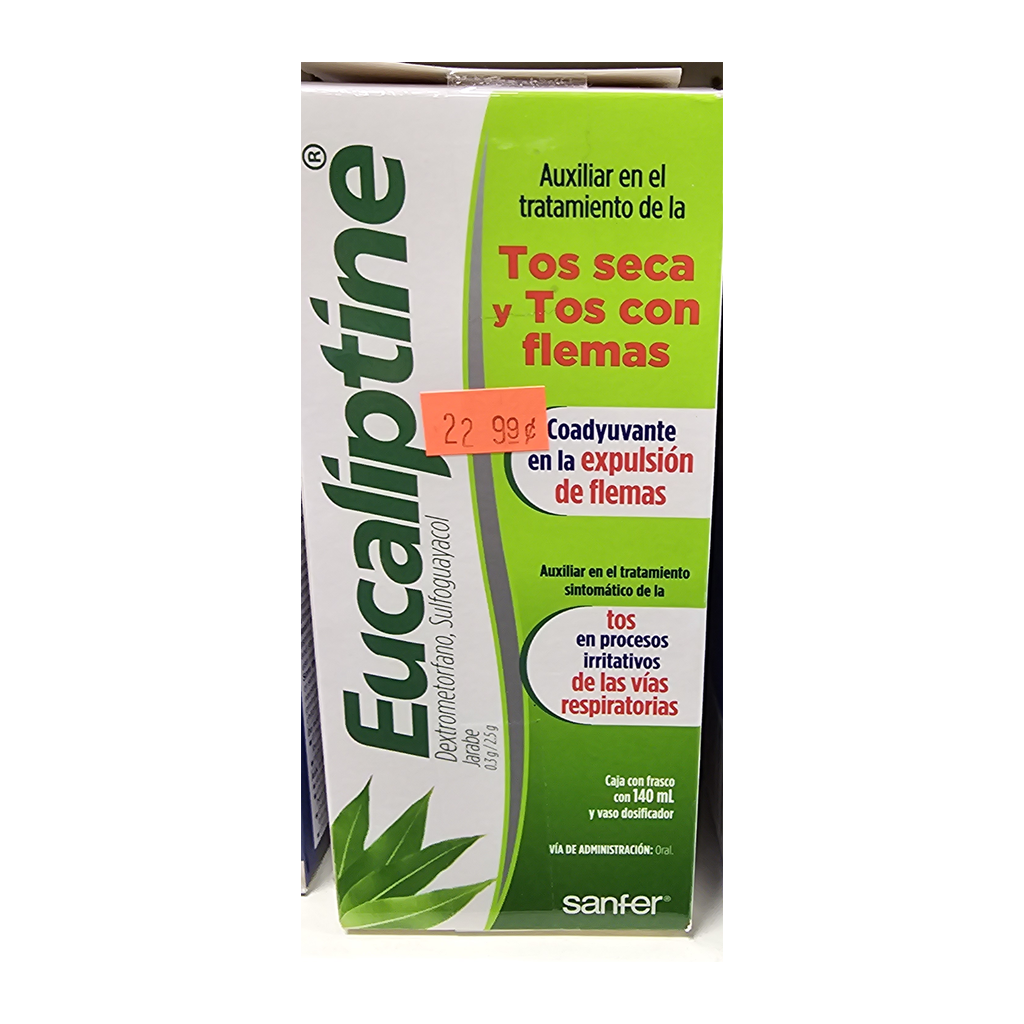 Eucaliptine Jarabe — 140 mL | UPC 7501159525015