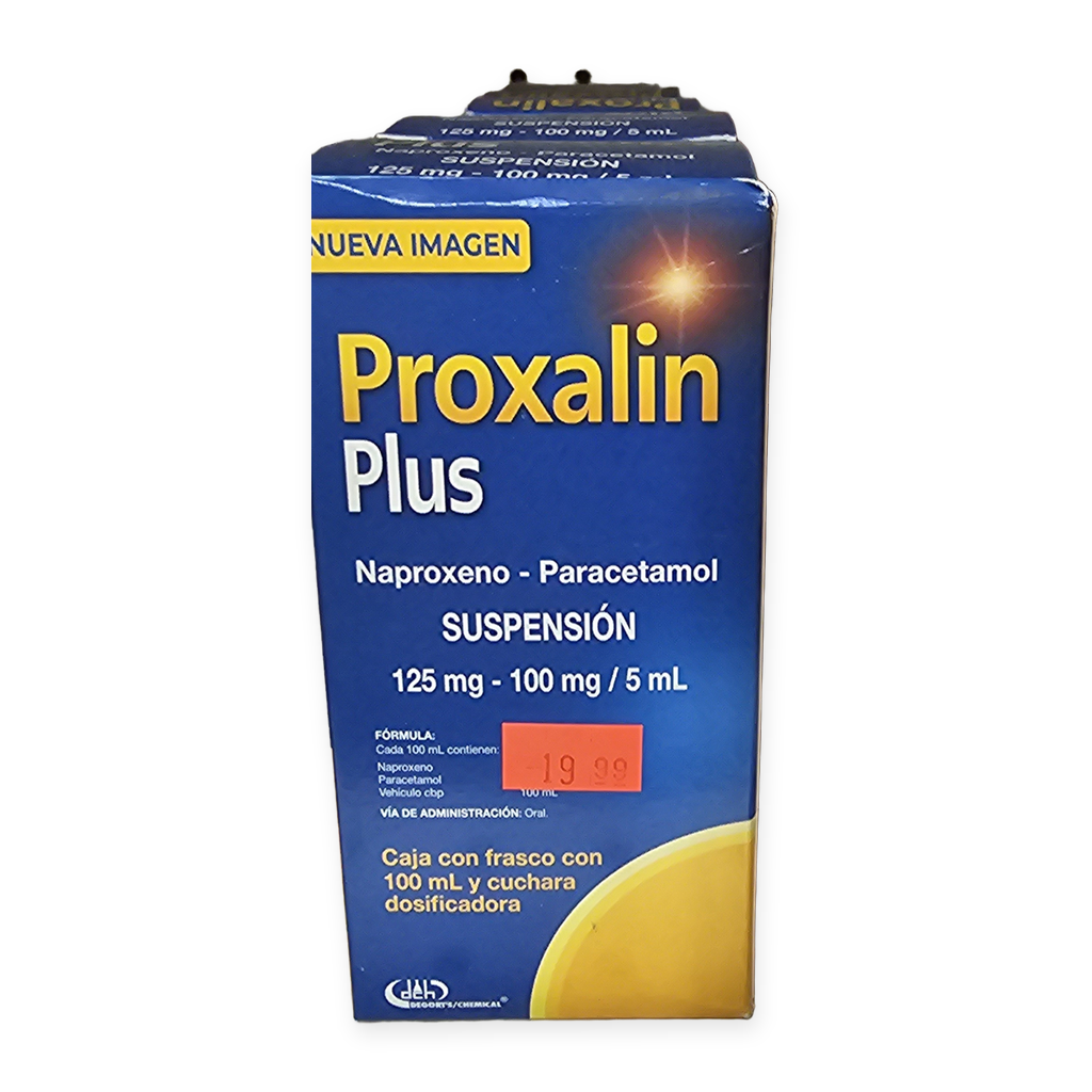 Proxalin Plus Suspensión — 100 mL — UPC 7501825300717
