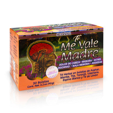 GN+Vida Me Vale Madre Mezcla herbal 30 sobres / 90 g