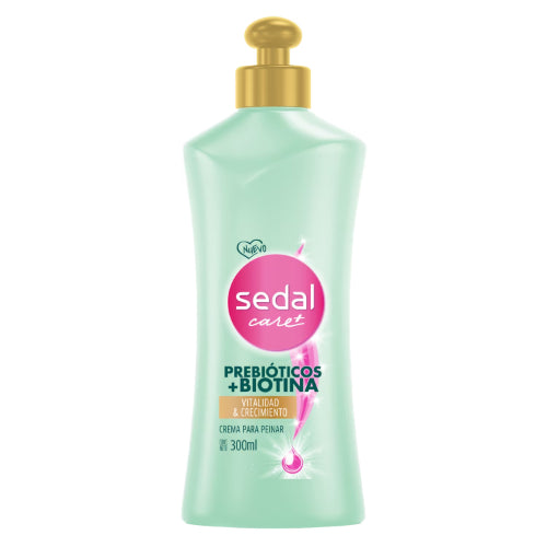 Sedal Crema para Peinar Prebio-Biotin Anticaída — 300 mL | UPC 7506306224780