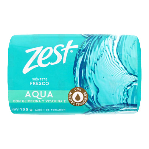 Zest Jabón en barra Aqua — 135 g | UPC 7506306245990