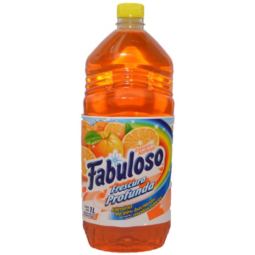 Fabuloso Limpiador multiusos Naranja — 1 L | UPC 7509546008202