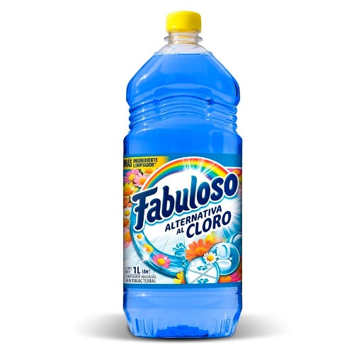 Fabuloso Limpiador multiusos Fresca Primavera Alternativa al Cloro — 1 L | UPC 7509546051956