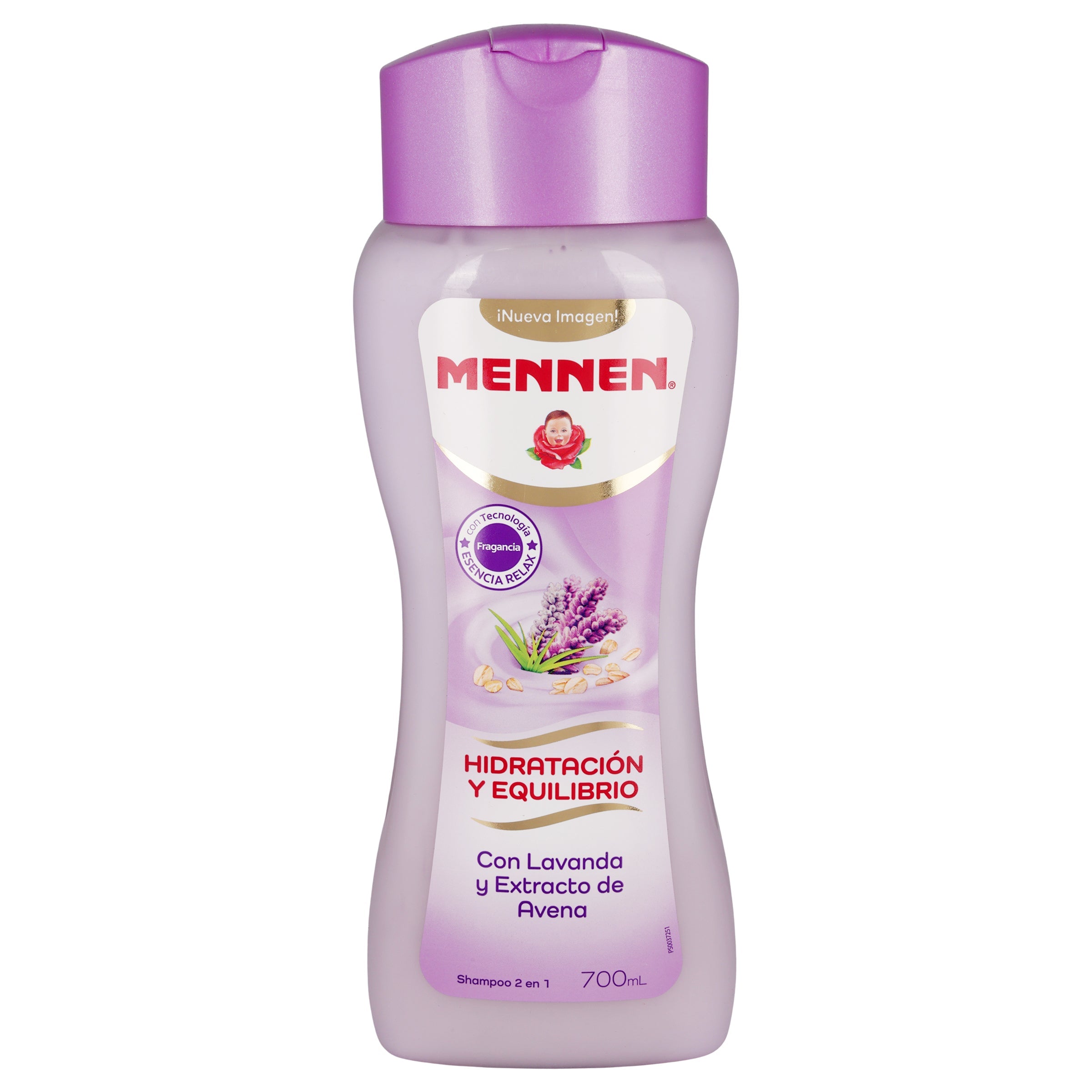 Mennen Champú 2 en 1 Lavanda y Extracto de Avena 700 ml