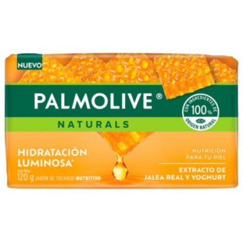 Palmolive Naturals Jabón en barra Jalea Real y Yogurt — 120 g | UPC 7509546682297