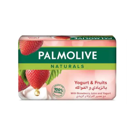 Palmolive Naturals Jabón en barra Frutas y Yogurt — 120 g | UPC 7509546682334