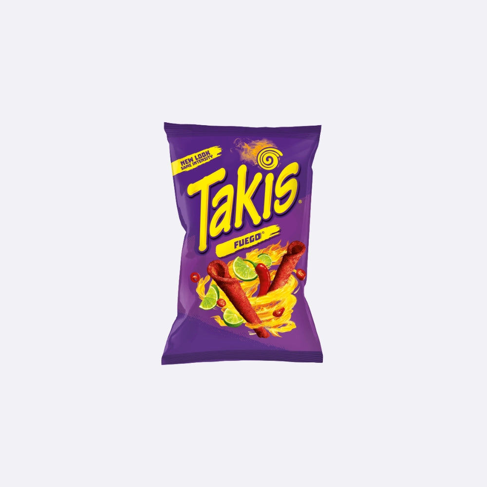 Takis Fuego — 3.25 oz (92.3 g) | UPC 757528048075 | UPC 757528048075
