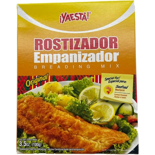 ¡Yaestá! Mezcla para empanizar mariscos — 100 g | UPC 758437172004