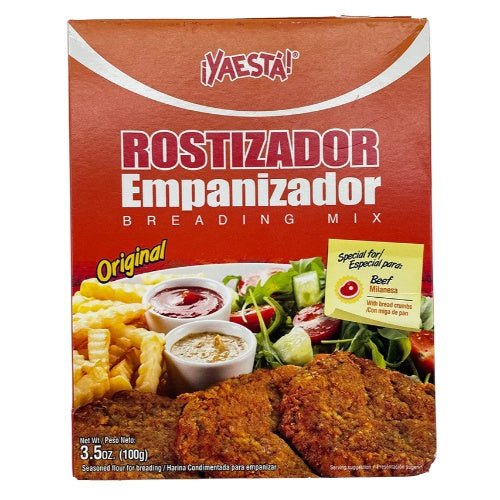 ¡Yaestá! Mezcla para empanizar milanesa — 100 g | UPC 758437174008