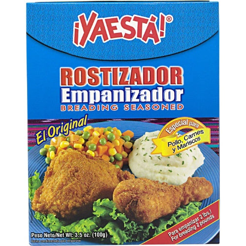 ¡Yaestá! Mezcla para empanizar Original — 100 g / 3.5 oz | UPC 758437179881