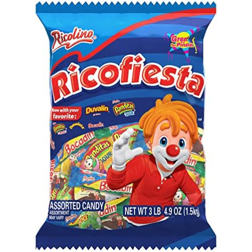 Ricolino Surtido de dulces Ricofiesta para piñata — 3 lb | UPC 762220202472