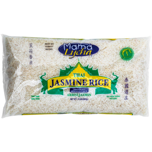 Mamá Lycha Arroz jazmín tailandés — 2 lb | UPC 763441001639