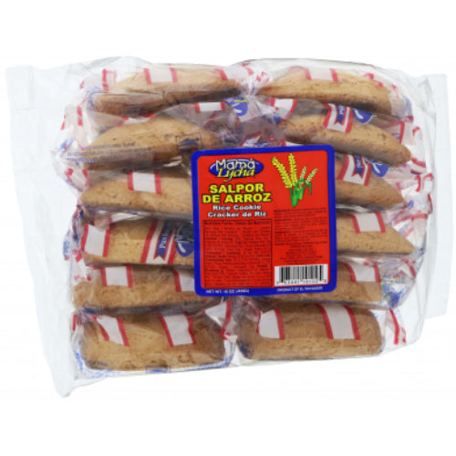 Mamá Lycha Galletas Salpor de Arroz — 14.4 oz | UPC 763441101025