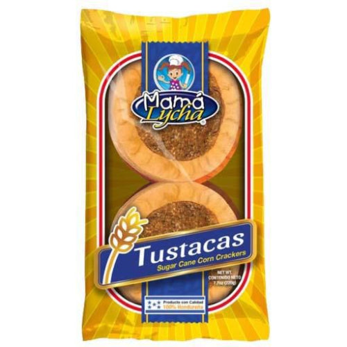 Mamá Lycha Tustacas de maíz y azúcar de caña — 7.7 oz | UPC 763441101094