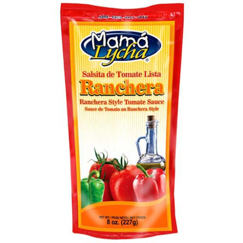 Mamá Lycha Salsa de tomate Ranchera — 8 oz | UPC 763441301029