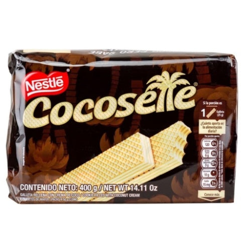 Nestlé Cocosette obleas sabor coco — 14.12 oz | UPC 7702024068310