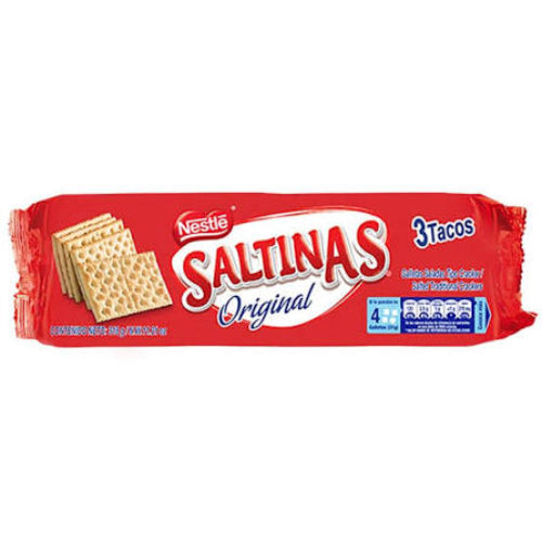 Nestlé Galletas Saltinas Original — 3 paquetes / 270 g | UPC 7702024577805
