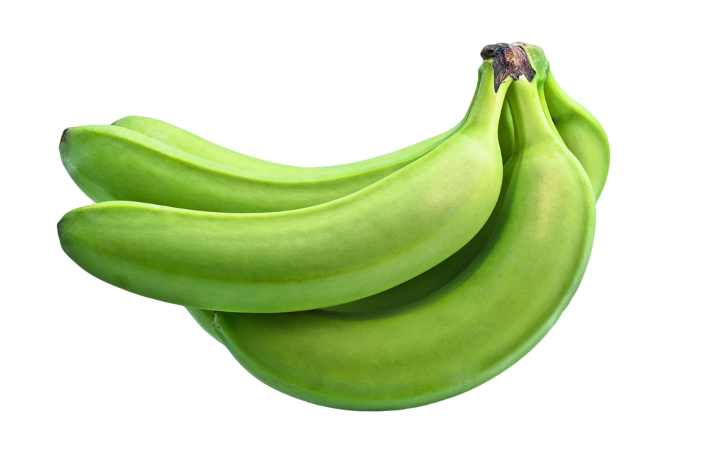 Banano verde — fotografía de referencia