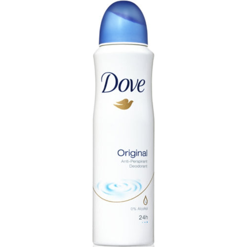Dove Desodorante corporal en aerosol Original — 150 mL | UPC 8000630040843