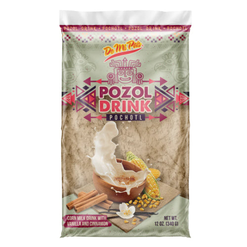 De Mi País Mezcla para bebida Pozol — 12 oz | UPC 810086450459