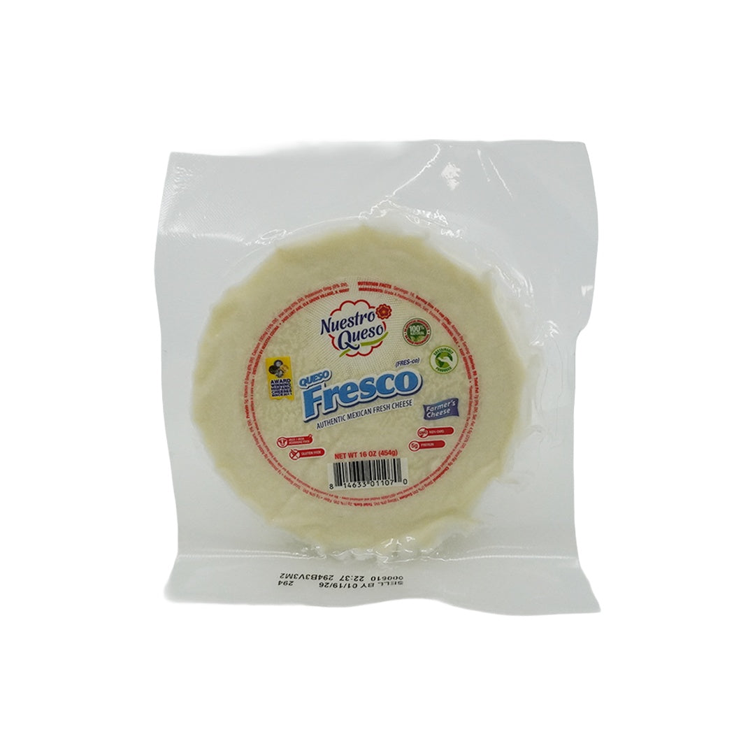 Nuestro Queso Queso fresco — 16 oz | UPC 814633011070