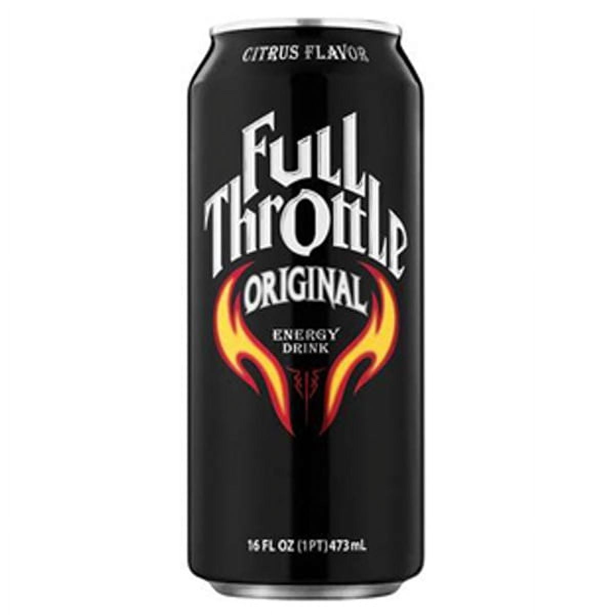 Full Throttle Original Citrus Bebida energética — 16 fl oz / 473 ml