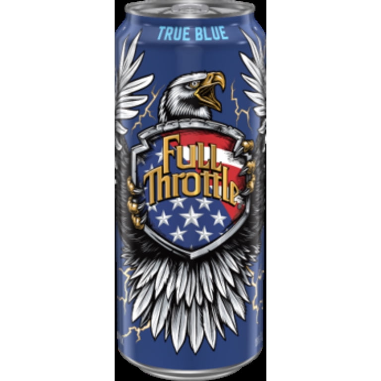 Full Throttle True Blue Bebida energética — 16 fl oz / 473 ml