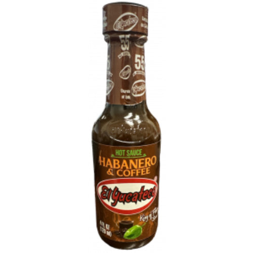 El Yucateco Salsa picante de habanero con café — 4 fl oz | UPC 816493010361