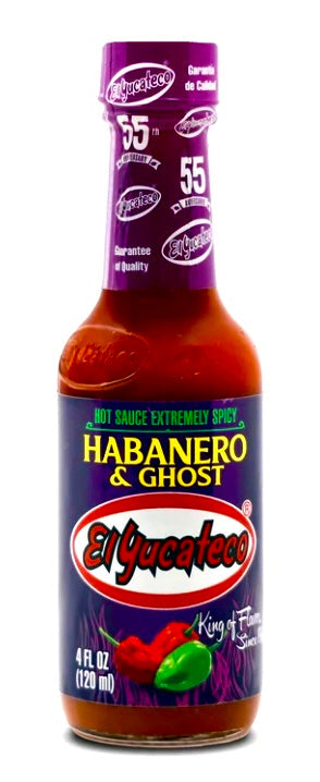 El Yucateco Habanero & Ghost 4 fl oz / 118 ml