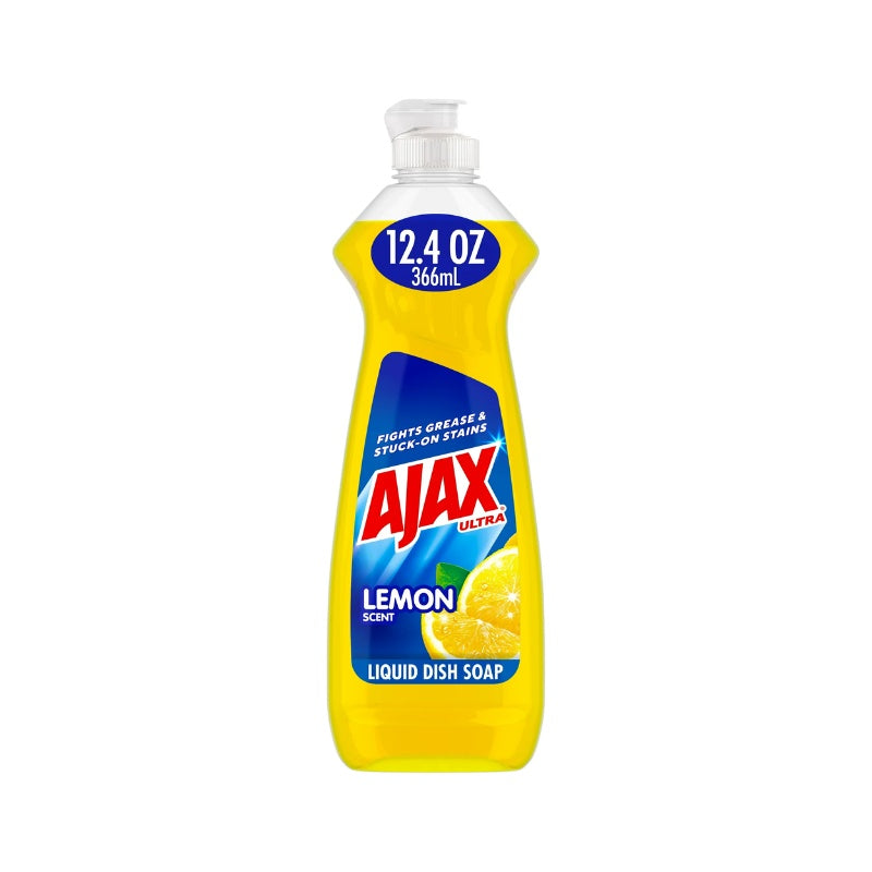 Ajax Lavatrastes líquido Limón — 12.4 fl oz | UPC 827854007142