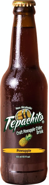 Tepachito Bebida de tepache Original Piña sin alcohol — 12 fl oz / 355 ml