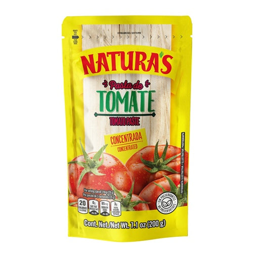 Natura’s Pasta de tomate concentrada — 7.1 oz | UPC 850022820892