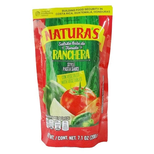Natura’s Salsa de tomate Ranchera — 7.1 oz | UPC 850022820908