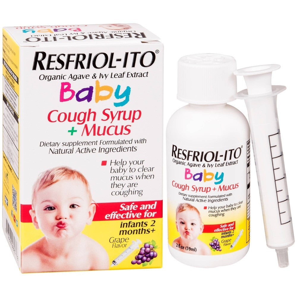 Resfriol-Ito Baby Jarabe sabor Uva — 2 fl oz | UPC 856828008038