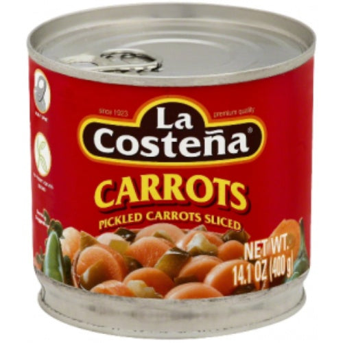 La Costeña Zanahorias en escabeche en rodajas — 14.1 oz