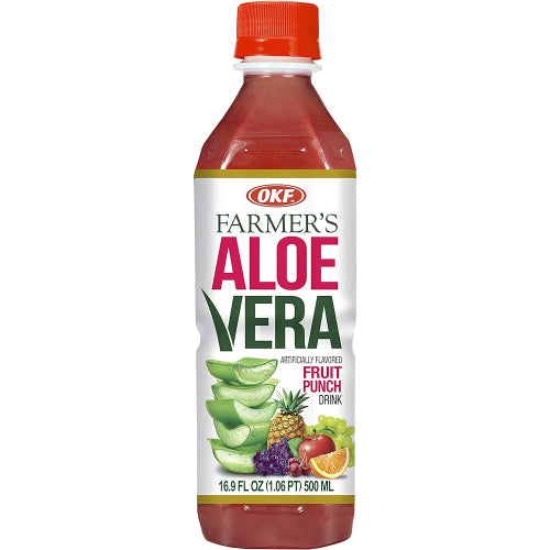 OKF Farmer’s Aloe Vera Fruit Punch 16.9oz | UPC 884394008701