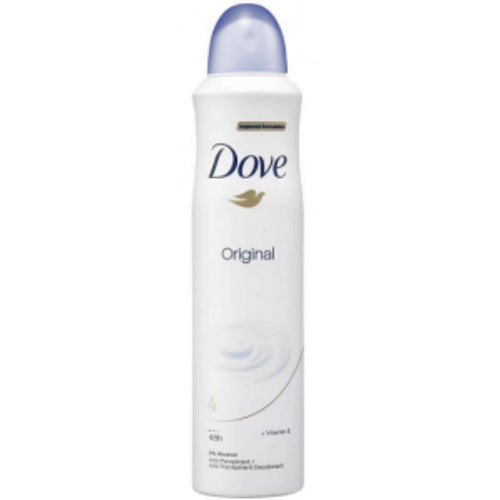 Dove Desodorante corporal en aerosol Original — 250 mL | UPC 8901030599033