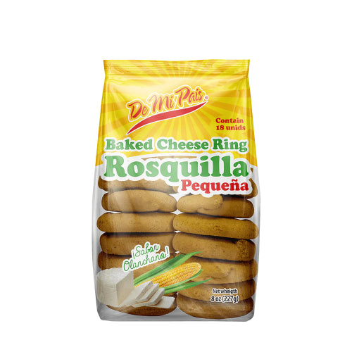De Mi País Rosquilla pequeña con queso — 8 oz | UPC 896211002212