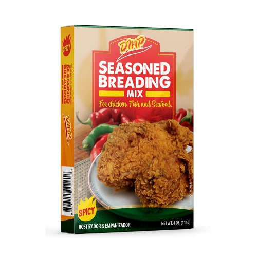 De Mi País Mezcla sazonada para empanizar Picante — 4 oz | UPC 896211002700