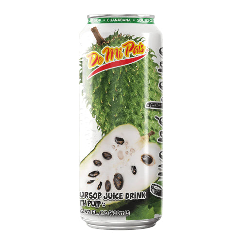 De Mi País Bebida de guanábana con pulpa — 16.57 fl oz | UPC 896211004063