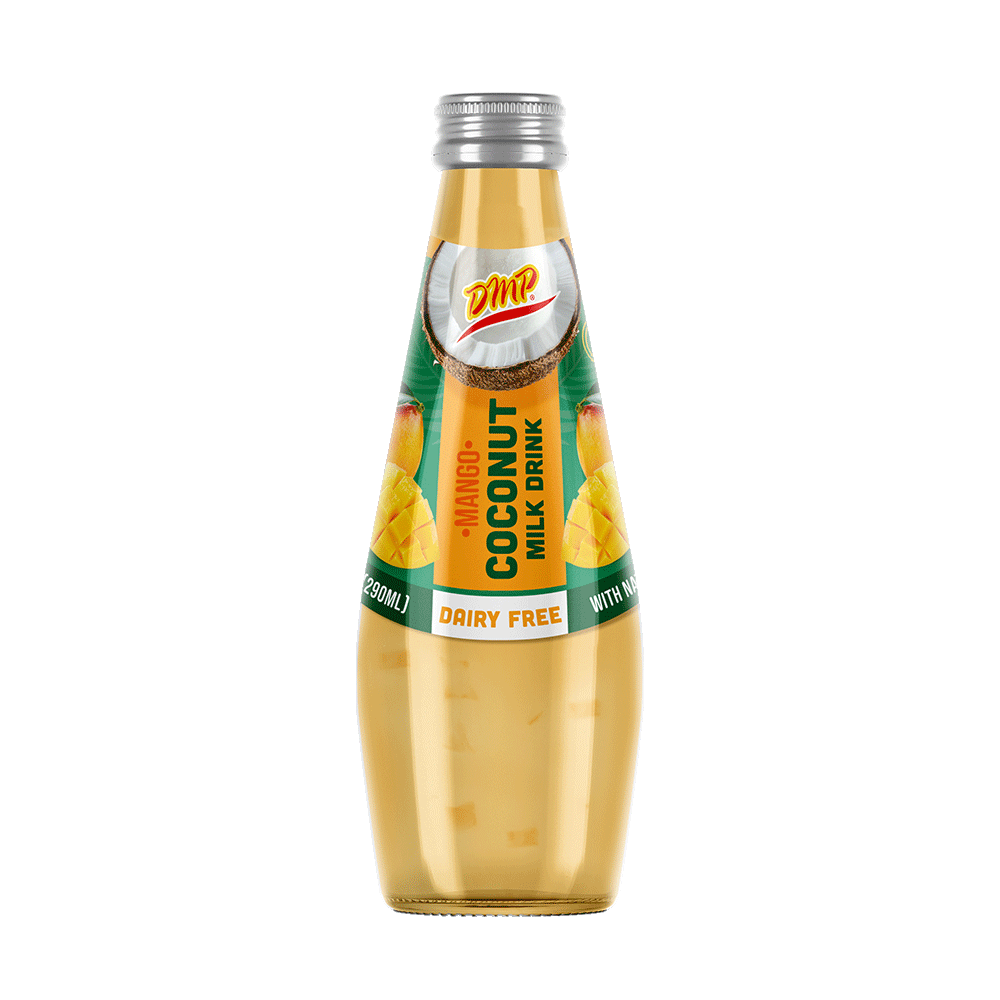 De Mi País Bebida de coco sabor mango — 290 ml