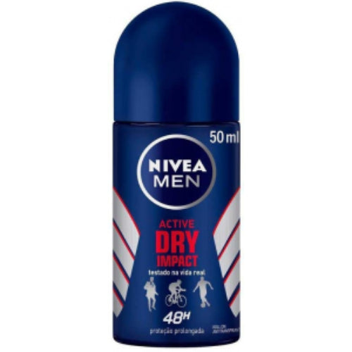 Nivea Desodorante roll-on Men Dry Impact — 50 mL | UPC 8999777007270