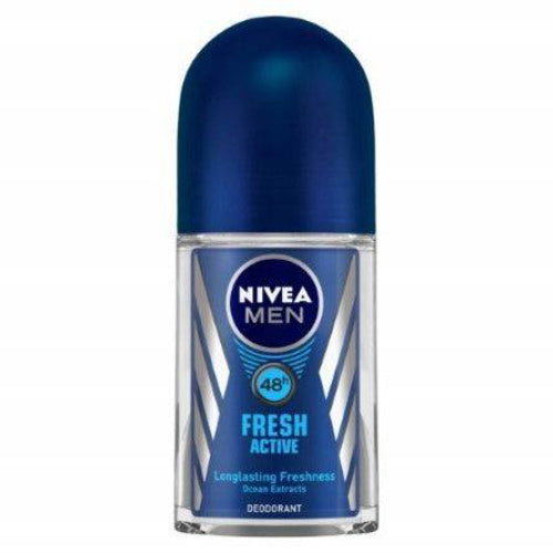 Nivea Desodorante roll-on Men Fresh Active — 50 mL | UPC 8999777007355
