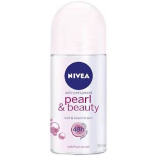 Nivea Desodorante roll-on Pearl & Beauty — 50 mL | UPC 8999777010973