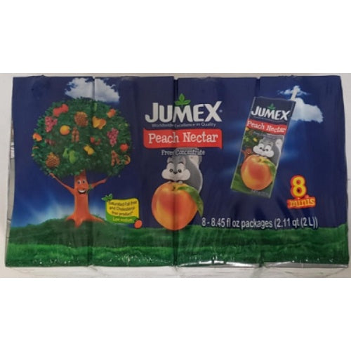 Jumex Néctar Mini de durazno — 8 envases de 8.45 fl oz