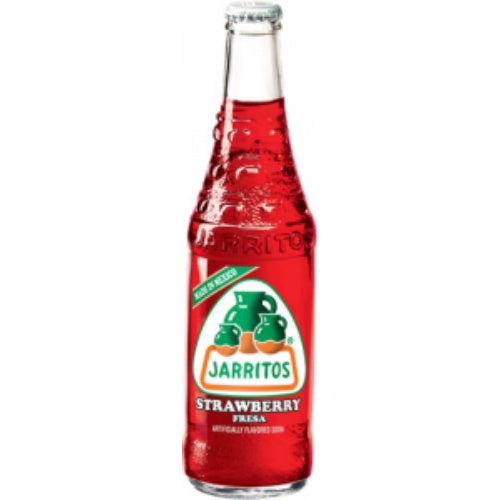 Jarritos Refresco de fresa en botella de vidrio — 12.5 fl oz