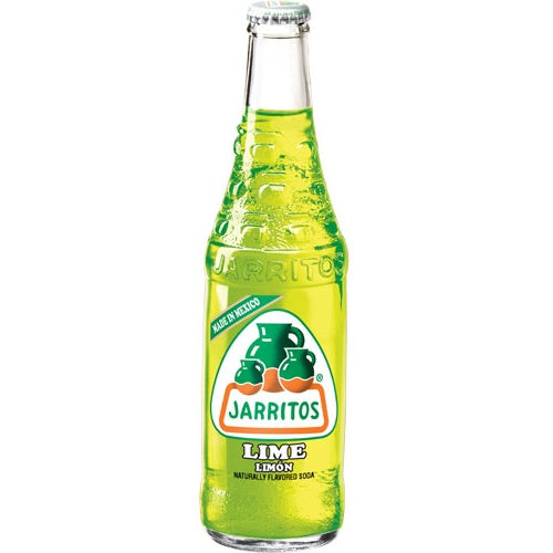 Jarritos Refresco de lima en botella de vidrio — 12.5 fl oz